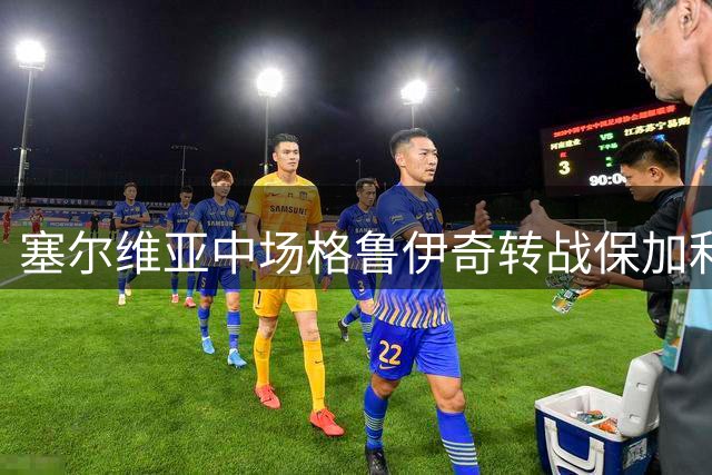 塞尔维亚中场格鲁伊奇转战保加利亚 加盟索菲亚列夫斯基